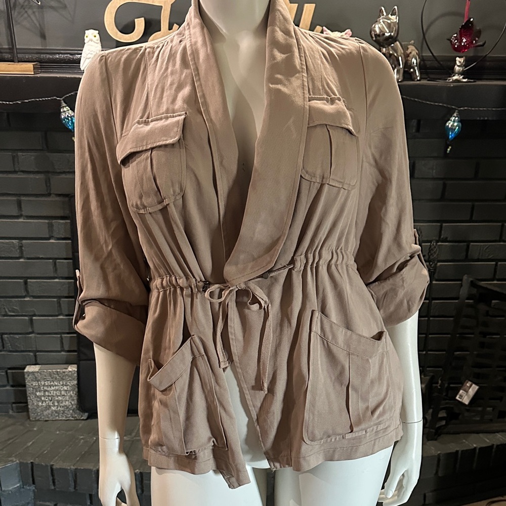 Torrid Light Brown Utility Jacket